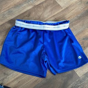 small athletic shorts, comfy material and waistband